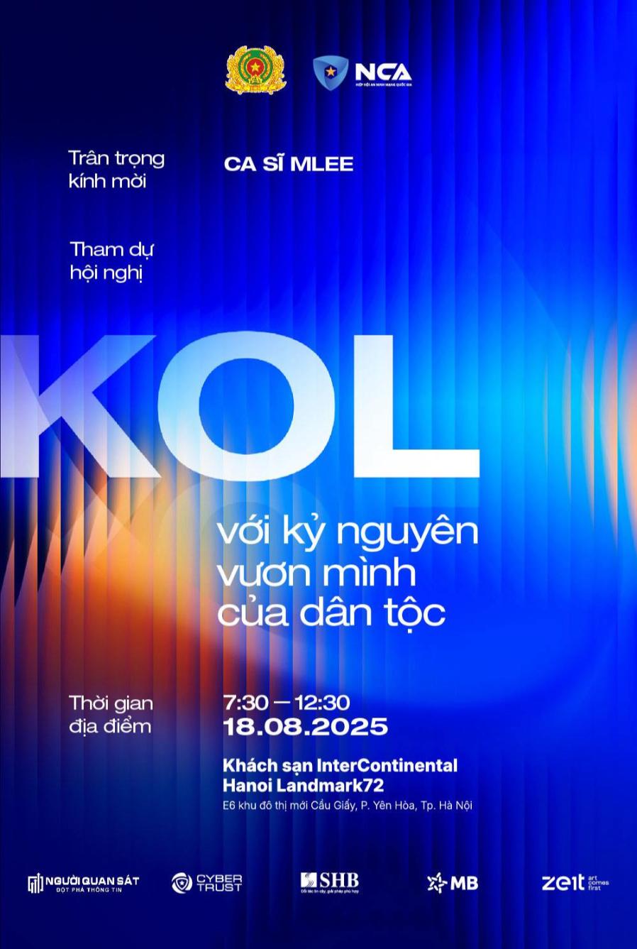 MLee 1 1 MLee tham dự Hội Nghị KOL Với Kỷ Nguyên Vươn Mình Của Dân Tộc