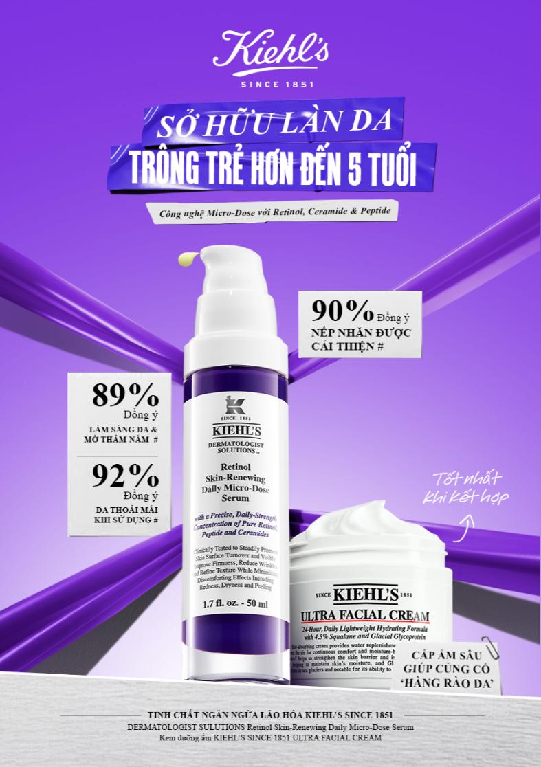 Retinol Main KV 1 Xu hướng chăm sóc da chống lão hóa giữa nhịp sống hiện đại