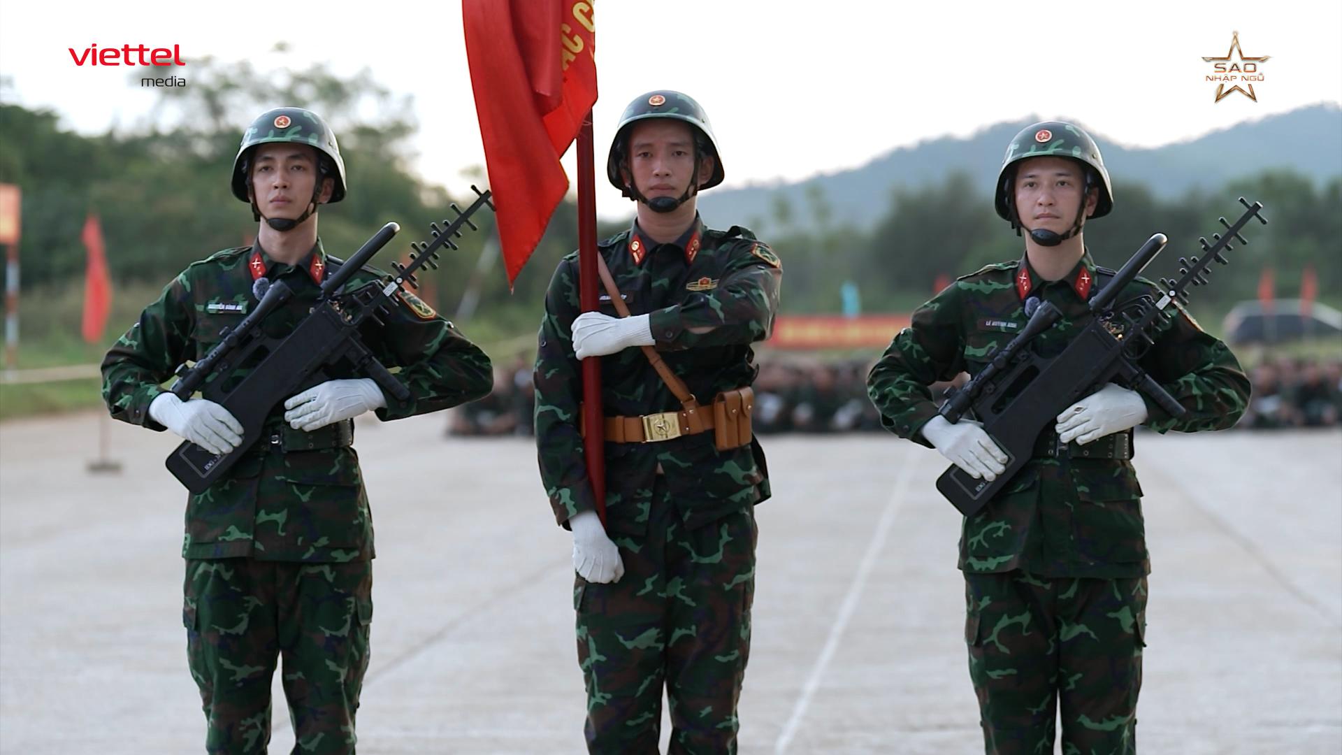 Sao Nhập Ngũ 2025 1 1 Thượng úy Lê Hoàng Hiệp xuất hiện tại Sao Nhập Ngũ 2025