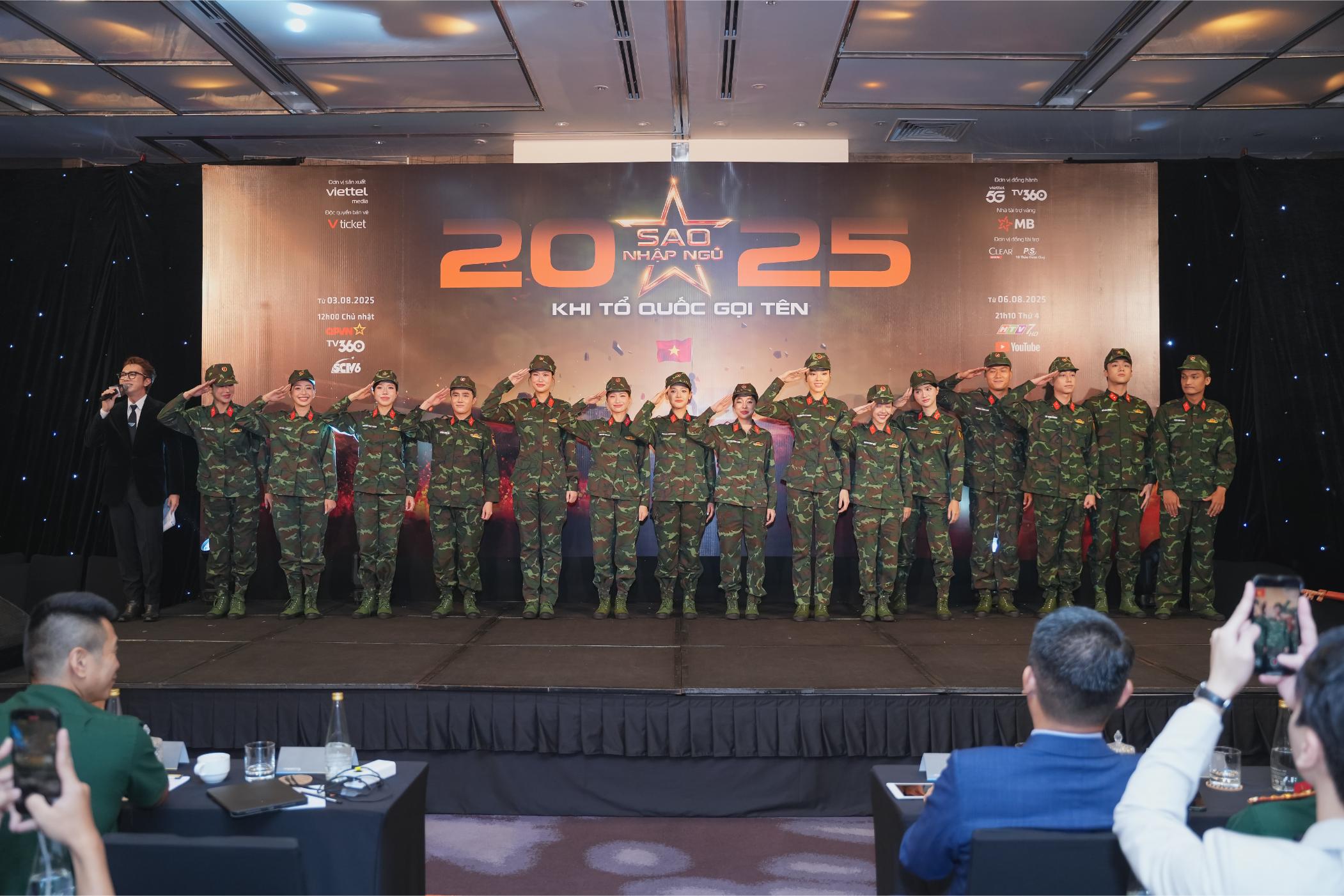 Sao Nhập Ngũ 2025 4 Sao Nhập Ngũ 2025: Quy tụ gần 50 nghệ sĩ hàng đầu showbiz Việt