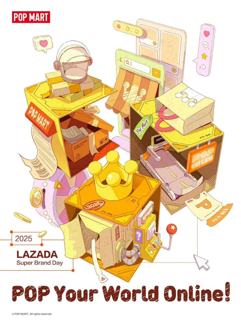 lazada Lazada Việt Nam và POP MART khuấy động với Ngày Siêu Thương Hiệu