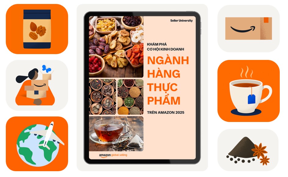 Amazon Global Selling 2 Amazon Global Selling ra mắt Cẩm nang khai thác tiềm năng ngành hàng thực phẩm