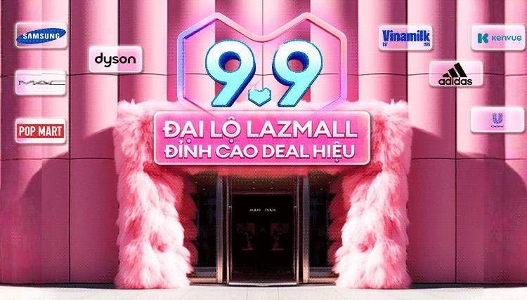 Lazada Lazada 9.9: Giảm giá sập sàn đến 50%, freeship và vô vàn deal chớp nhoáng đồng giá chỉ 99K