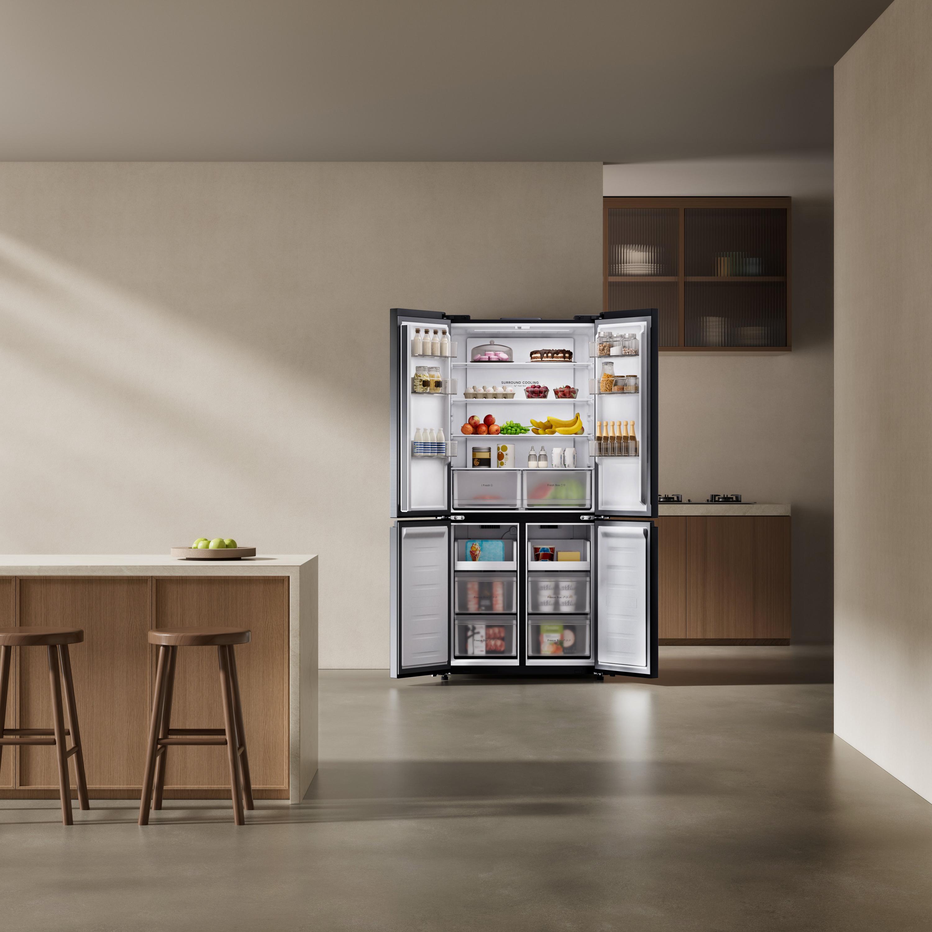 Mijia Refrigerator Cross Door 510L High capacity Xiaomi ra mắt dòng thiết bị gia dụng Mijia tại Việt Nam, nâng tầm trải nghiệm nhà thông minh