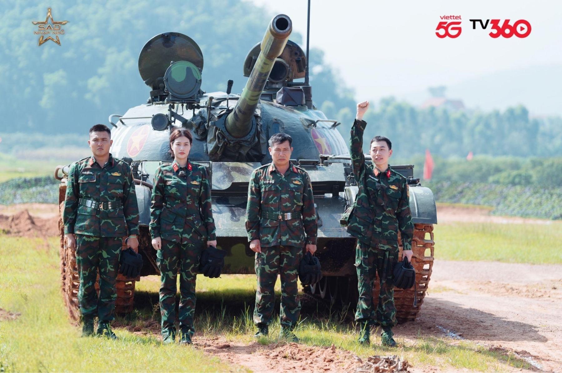 Tăng Phúc Hoa hậu Đoàn Thiên Ân chính thức xuất hiện tại Sao Nhập Ngũ 2025 7 1 Tăng Phúc, hoa hậu Đoàn Thiên Ân chính thức xuất hiện tại Sao Nhập Ngũ 2025