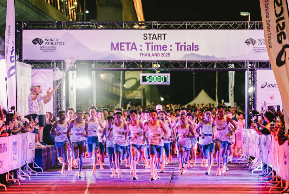  ASICS META: Time: Trials Thailand 2025 đánh dấu chặng đua khu vực 10 km bùng nổ và giàu cảm xúc