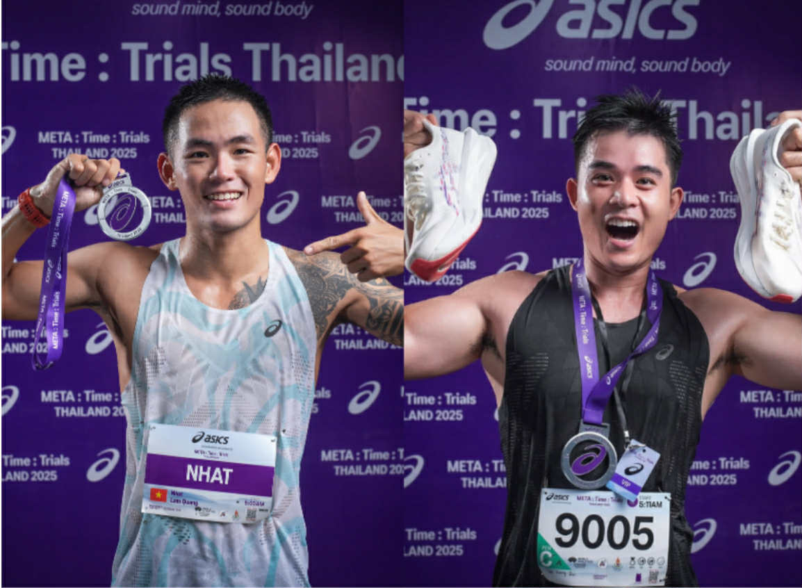 ASICS META: Time: Trials Thailand 2025 đánh dấu chặng đua khu vực 10 km bùng nổ và giàu cảm xúc