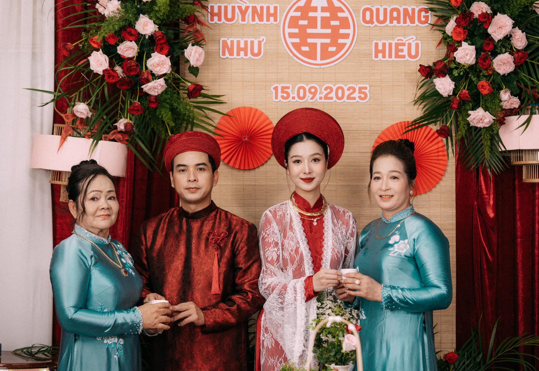 ho quang hieu 5 1 Lễ vu quy đậm chất miền Tây của Hồ Quang Hiếu   Tuệ Như