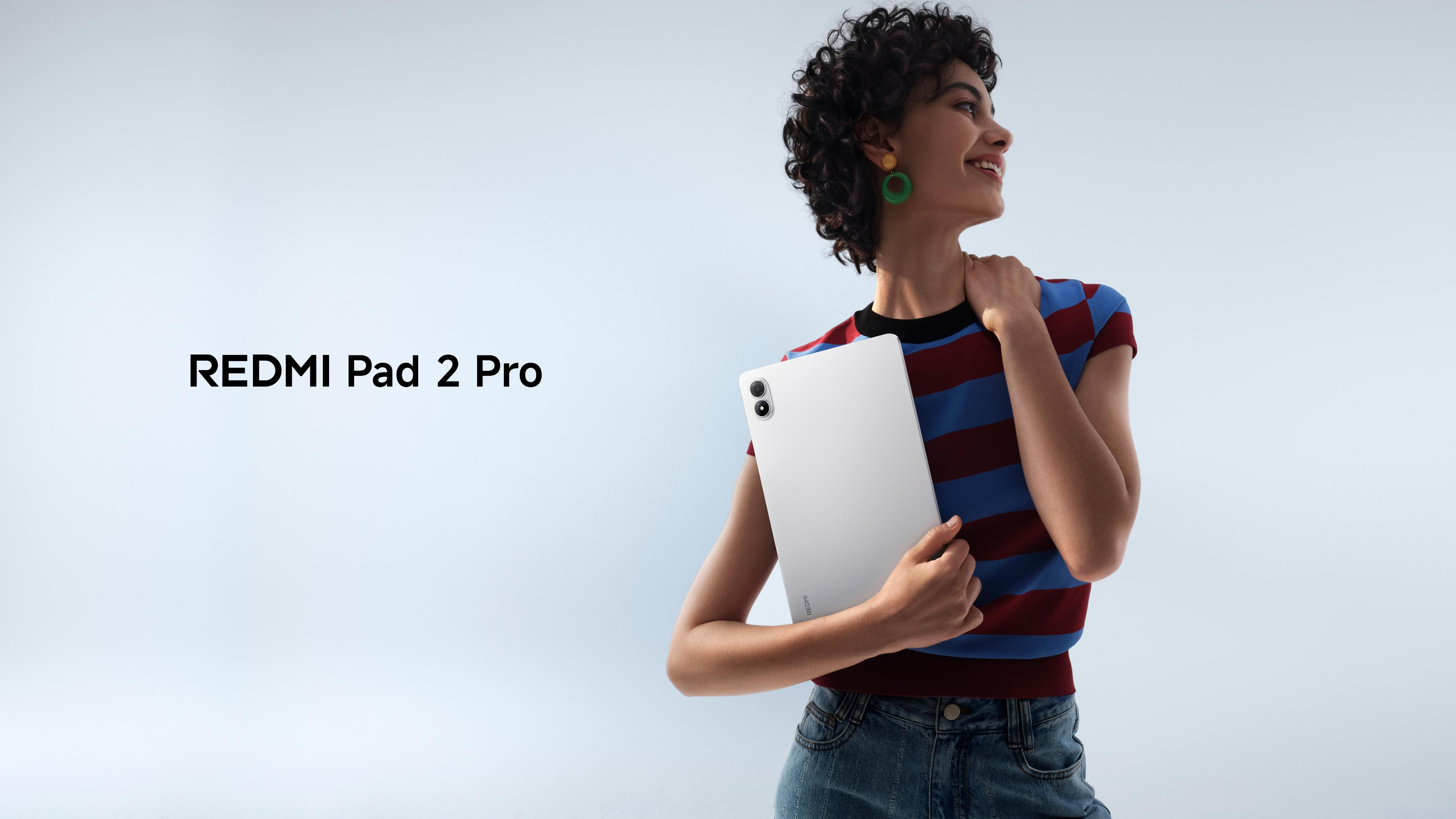 REDMI Pad 2 Pro Model Shot 3 REDMI Pad 2 Pro Series mở bán tại Việt Nam, màn hình khủng, siêu pin cho giải trí bất tận