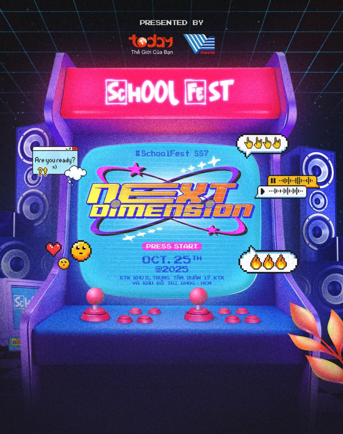 SF7 1 School Fest mùa thứ 7 trở lại đầy bứt phá tại “một chiều không gian mới”