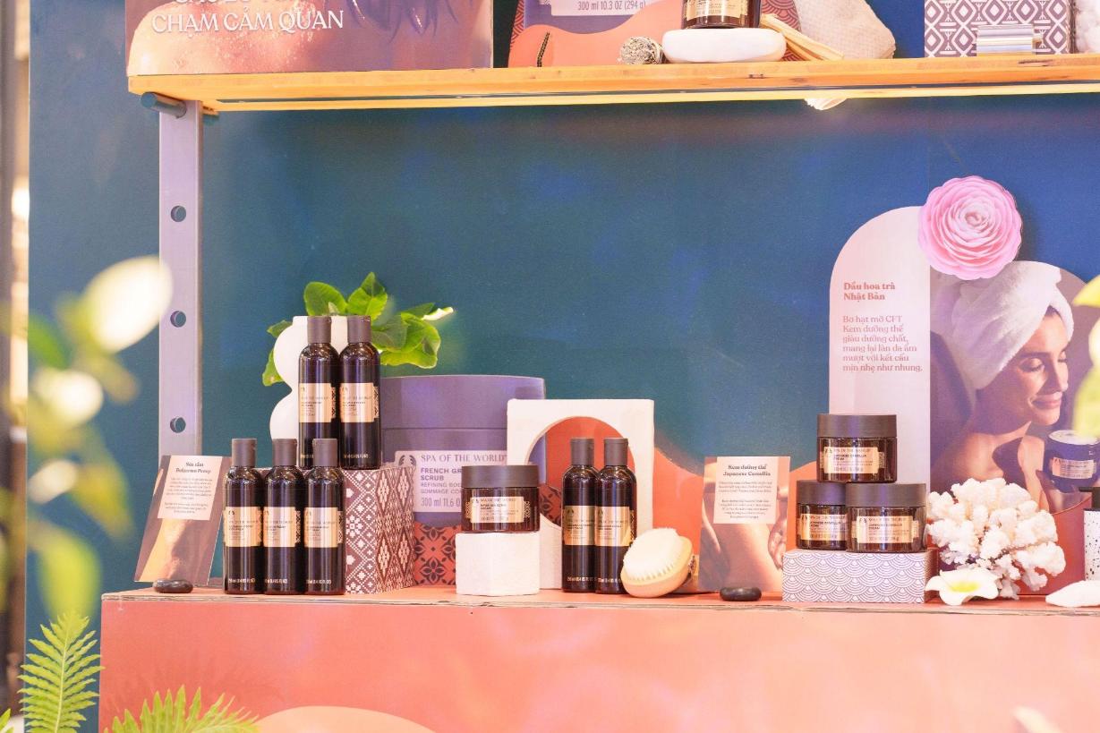 SPA OF THE WORLD 8 The Body Shop Việt Nam chính thức ra mắt dòng sản phẩm Spa of the World™