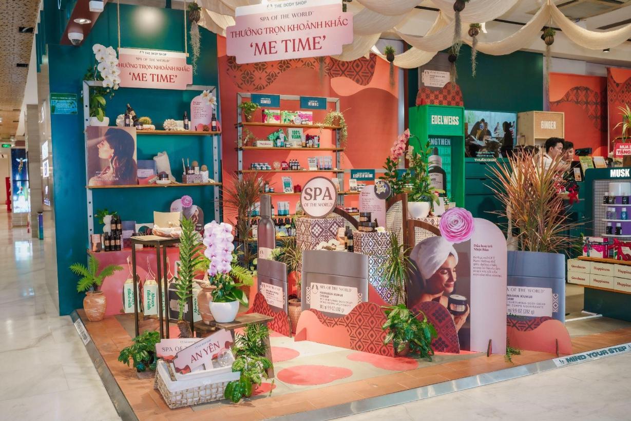 SPA OF THE WORLD The Body Shop Việt Nam chính thức ra mắt dòng sản phẩm Spa of the World™