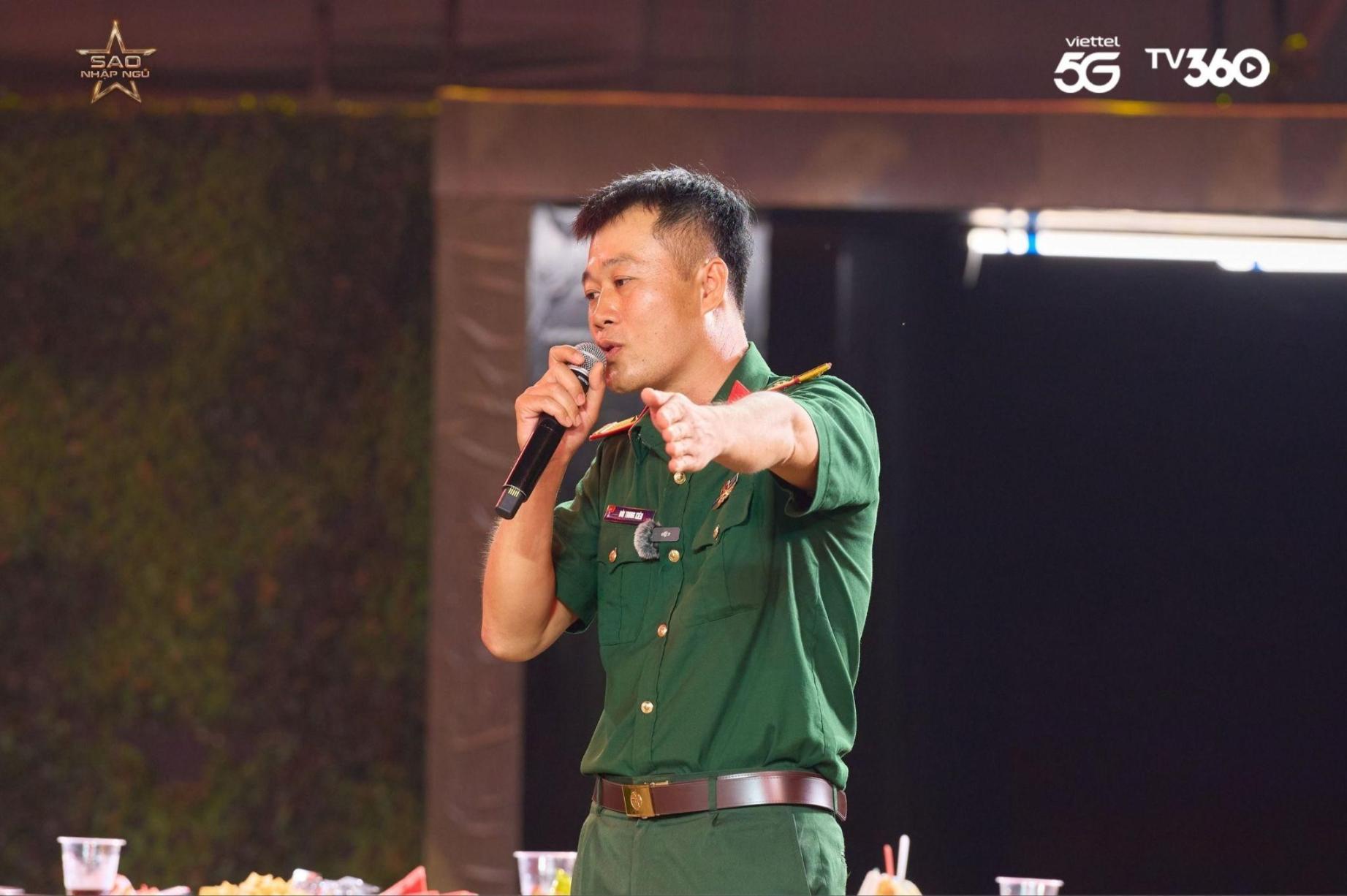 Sao Nhập Ngũ 2025 3 Hòa Minzy, Chi Pu bất ngờ khi Thiếu tá Bùi Trung Kiên hát “Vì nhân dân quên mình”
