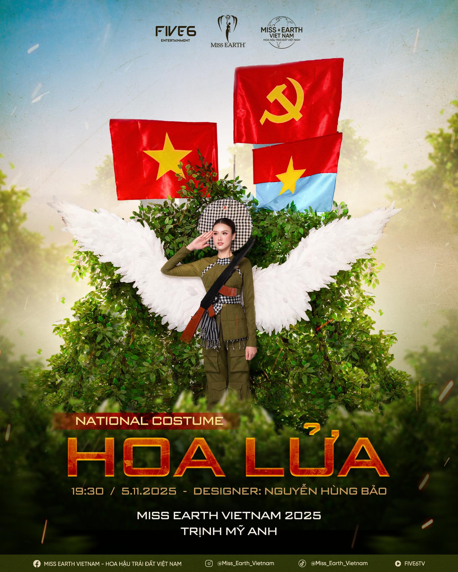 Trịnh Mỹ Anh ghi điểm nhờ sự thân thiện và năng lượng tích cực tại Miss Earth 2025 trang phuc dan toc Trịnh Mỹ Anh ghi điểm nhờ sự thân thiện và năng lượng tích cực tại Miss Earth 2025