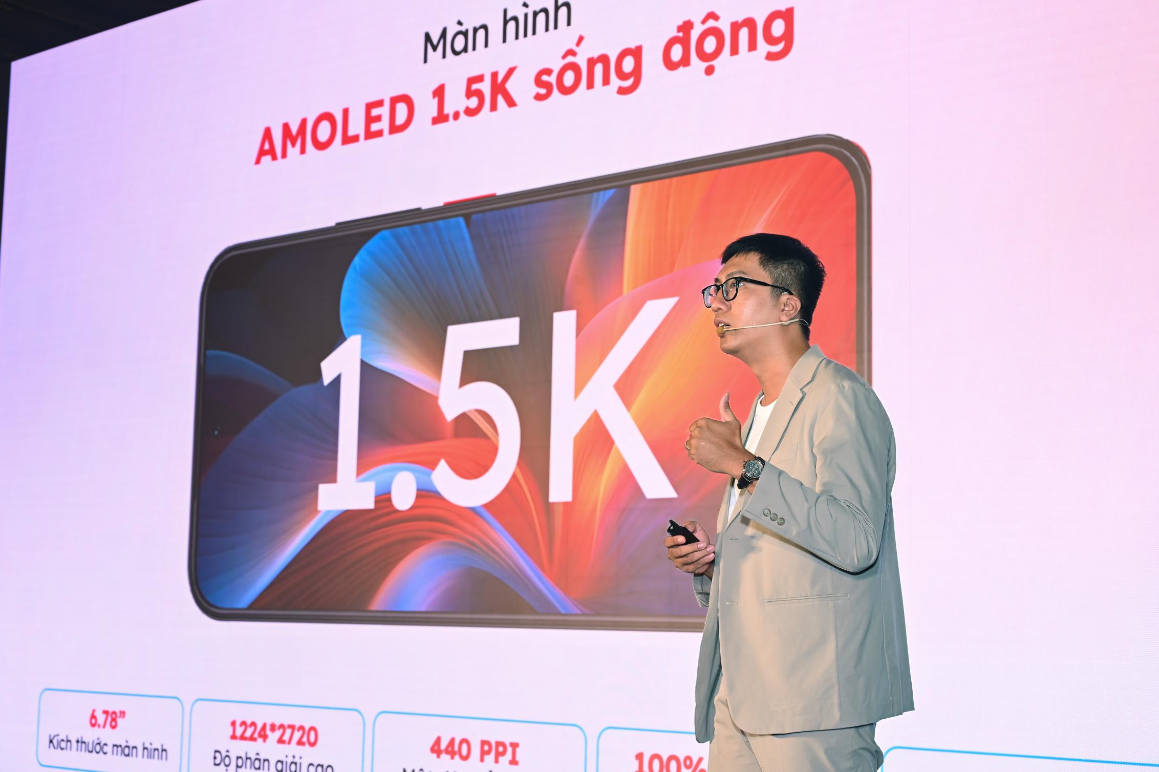 Đại diện nubia Việt Nam giới thiệu về sản phẩm nubia Air tại sự kiện .jpg nubia NEO 3 GT 5G màu trắng xuất hiện, đánh dấu sự trở lại với Saigon Phantom