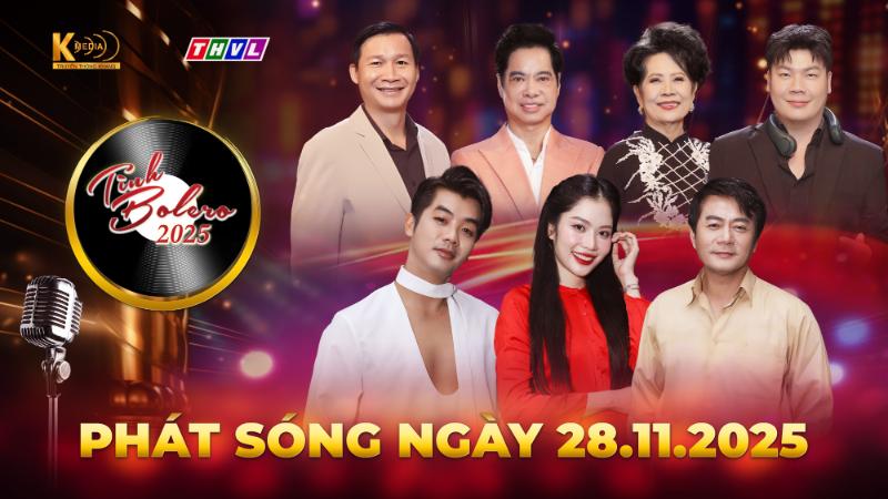 BÌA Nam Anh kể chuyện tình nghèo trên sân khấu Tình Bolero 2025