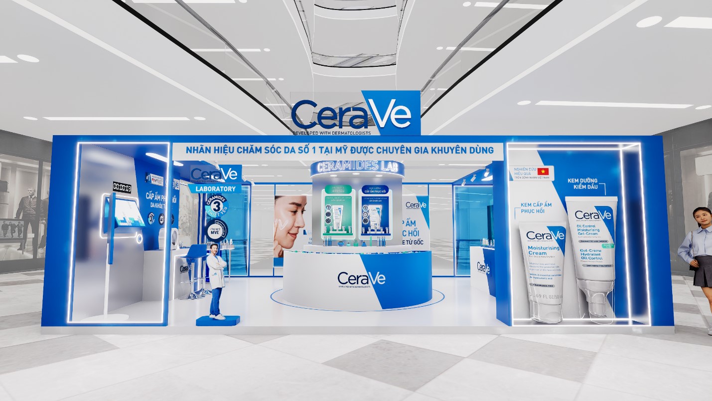 CERAVE  CeraVe thu hút hàng ngàn người tham gia trải nghiệm khoa học chăm sóc da