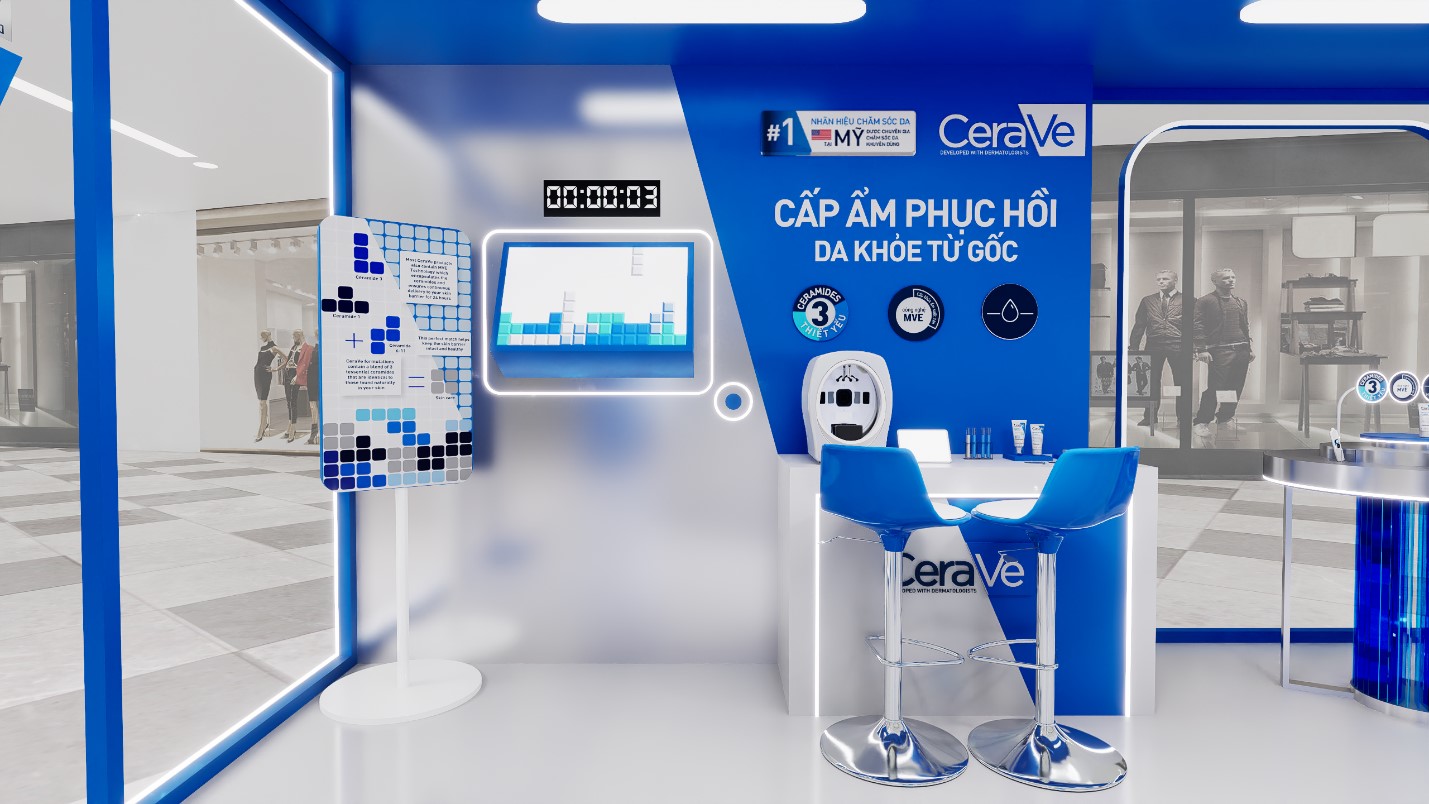 CERAVE 3 CeraVe thu hút hàng ngàn người tham gia trải nghiệm khoa học chăm sóc da