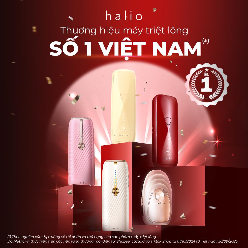 Halio dẫn đầu thị phần máy triệt lông, tiên phong cá nhân hóa liệu trình làm đẹp Banner Top 1 Halio dẫn đầu thị phần máy triệt lông, tiên phong cá nhân hóa liệu trình làm đẹp