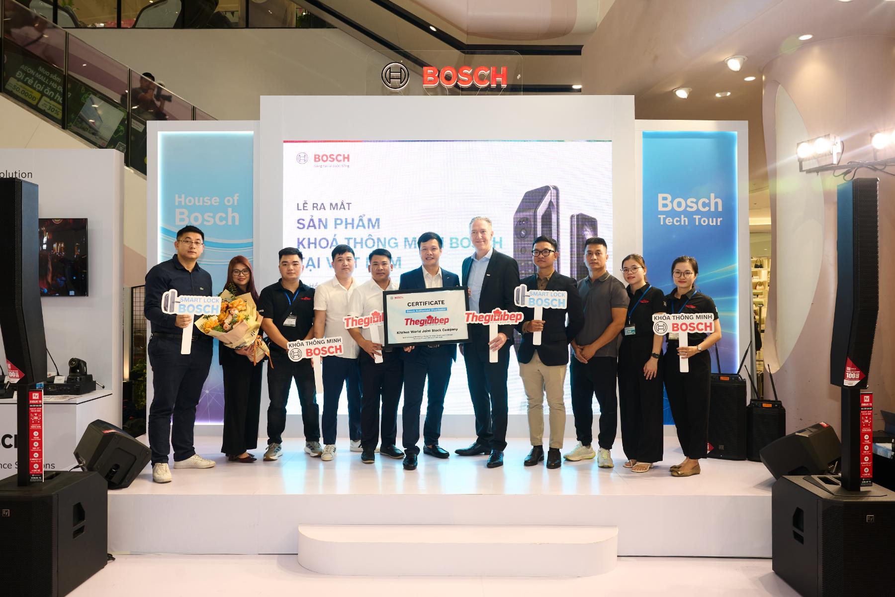 Bosch Việt Nam 1 Bosch Việt Nam ra mắt dòng khóa điện tử thế hệ mới, tái định hình chuẩn sống thông minh