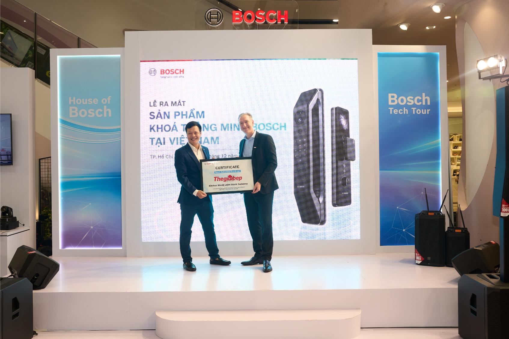 Bosch Việt Nam 2 Bosch Việt Nam ra mắt dòng khóa điện tử thế hệ mới, tái định hình chuẩn sống thông minh