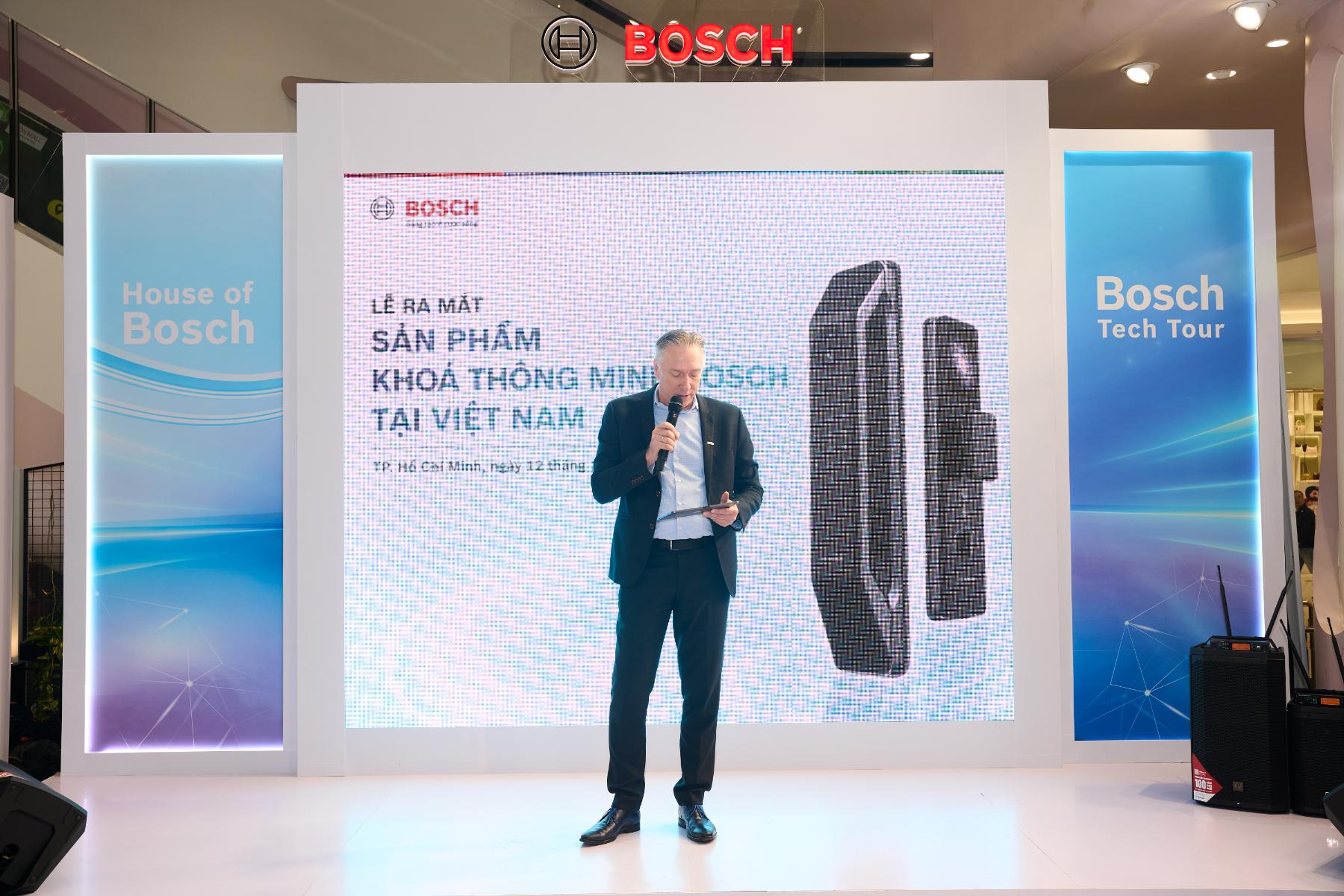 Bosch Việt Nam 3 Bosch Việt Nam ra mắt dòng khóa điện tử thế hệ mới, tái định hình chuẩn sống thông minh