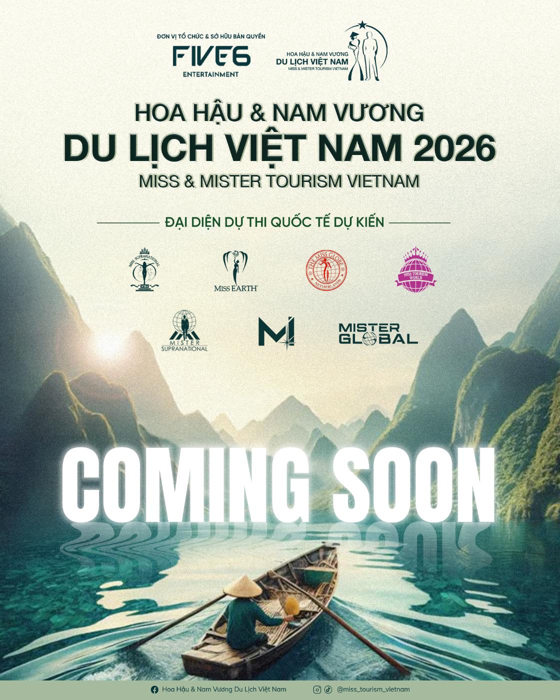 Hoa hậu Nam vương Du lịch Việt Nam 2026 2 Hoa hậu & Nam vương Du lịch Việt Nam 2026 tìm 10 đại diện đi quốc tế
