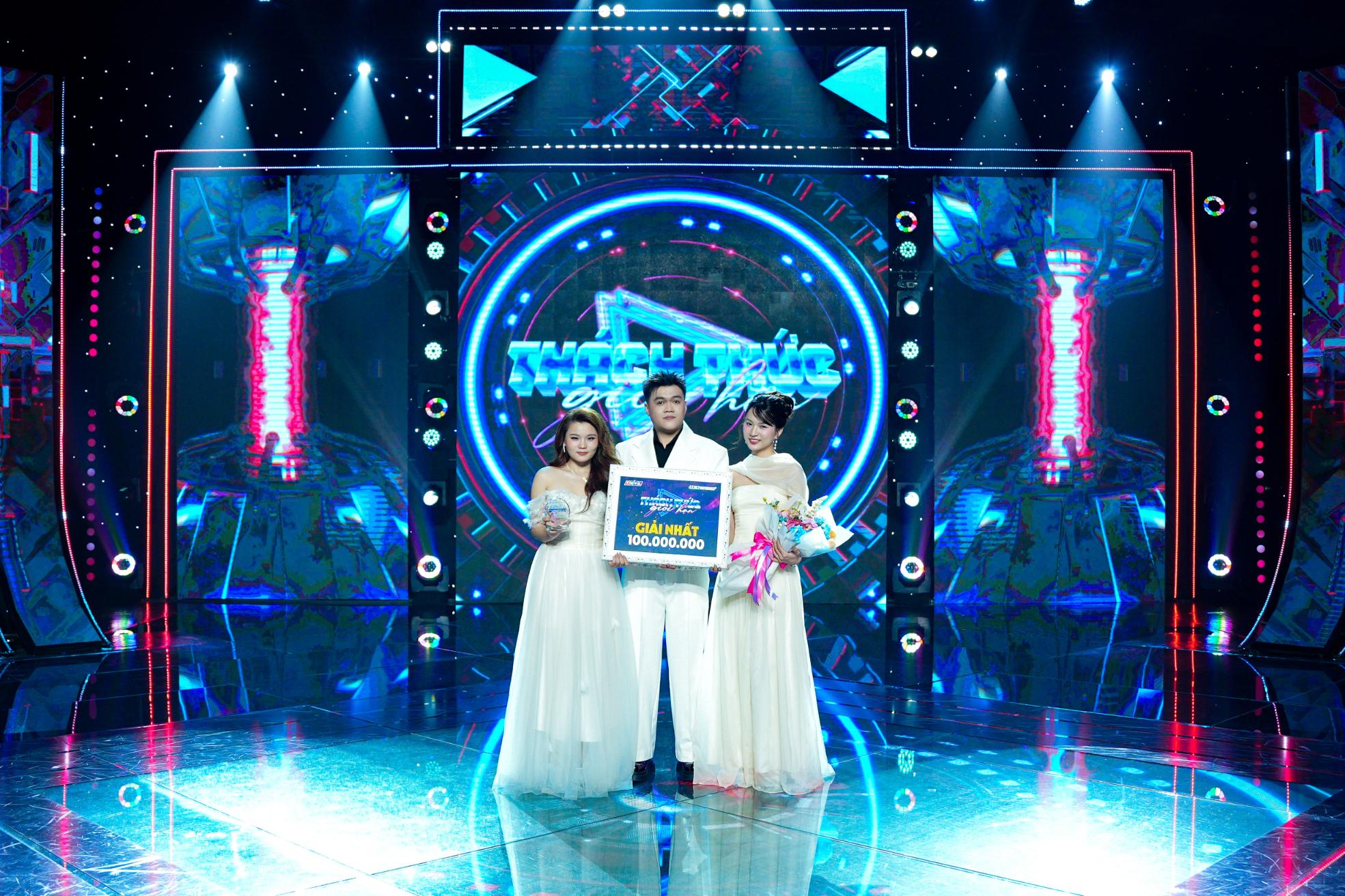 GIAI NHAT TEAM MELYD K 2 Quán quân Thách Thức Giới Hạn 2025 chính thức gọi tên producer Melyd K và ca sĩ Thanh Thanh