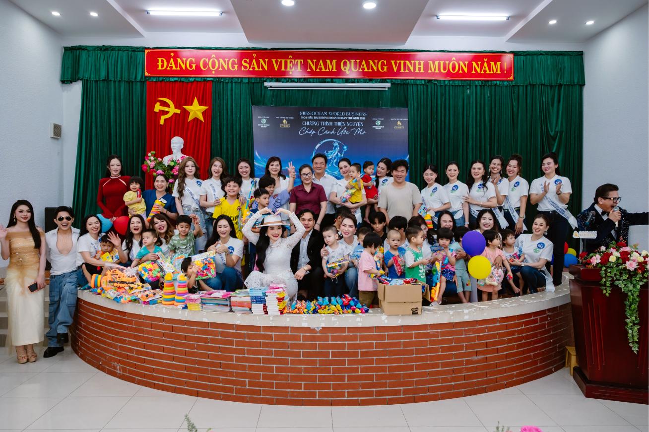 Thí sinh Miss Ocean World Business 2026 gây quỹ từ thiện kỷ lục gần 1 tỷ đồng Miss Ocean World Business 2026 4 Thí sinh Miss Ocean World Business 2026 gây quỹ từ thiện kỷ lục gần 1 tỷ đồng