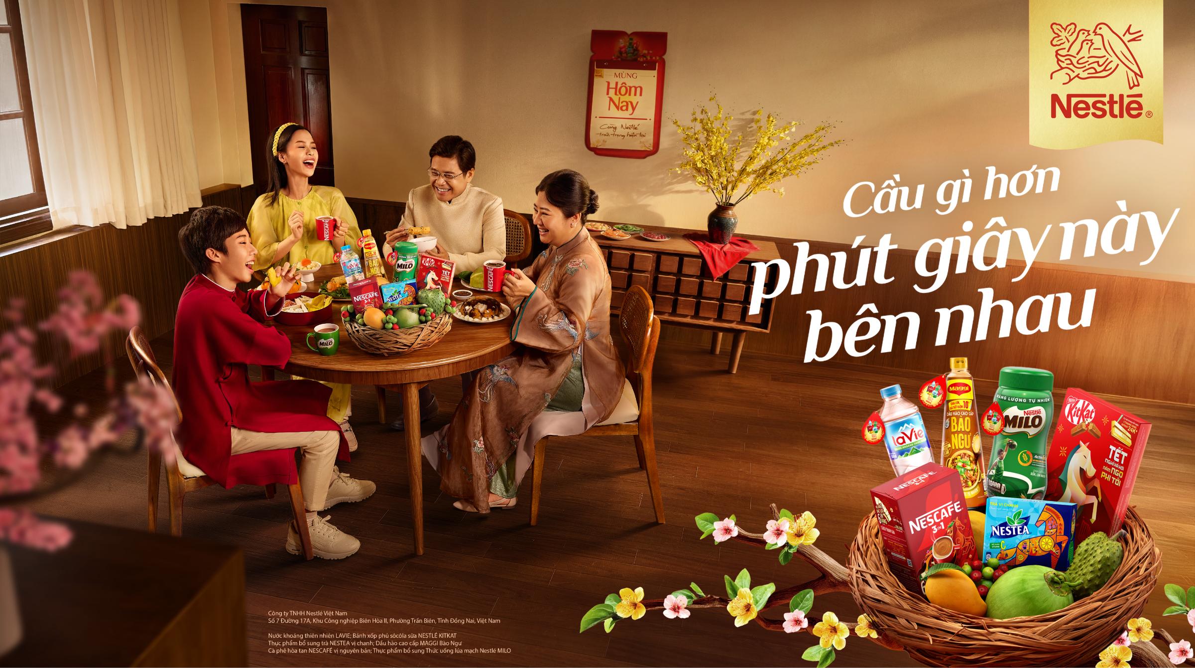 Nestlé Việt Nam khởi động chiến dịch Tết 2026 với thông điệp Cầu Gì Hơn Phút Giây Này Bên Nhau 1 Nestlé Việt Nam lan tỏa thông điệp Trân quý từng khoảnh khắc sum vầy trong dịp Tết 2026