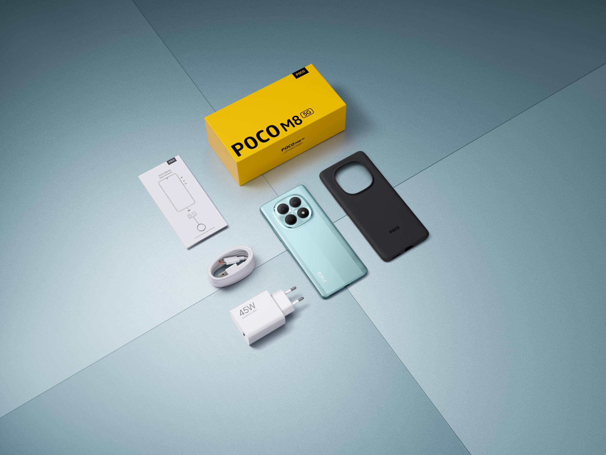 POCO chính thức giới thiệu POCO M8 Series mang đến trải nghiệm giải trí trọn vẹn cho giới trẻ POCO M8 5G unbox POCO chính thức giới thiệu POCO M8 Series mang đến trải nghiệm giải trí trọn vẹn cho giới trẻ