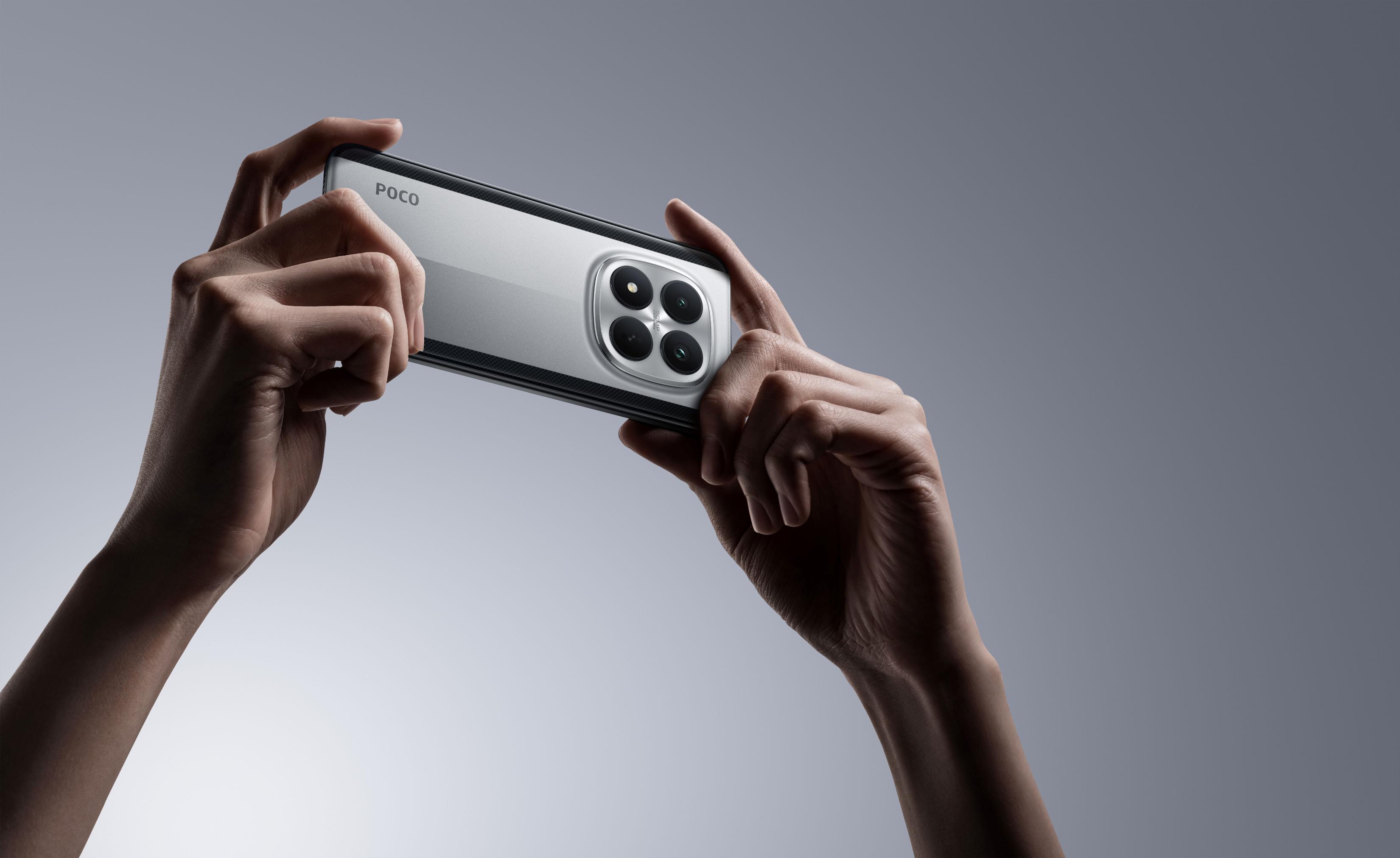 POCO chính thức giới thiệu POCO M8 Series mang đến trải nghiệm giải trí trọn vẹn cho giới trẻ POCO M8 Pro 5G Silvery Handheld POCO chính thức giới thiệu POCO M8 Series mang đến trải nghiệm giải trí trọn vẹn cho giới trẻ