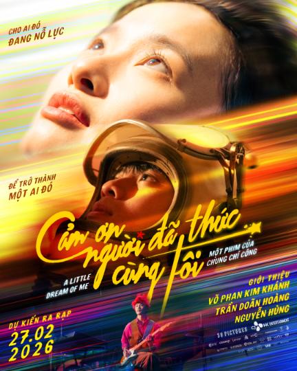 Poster CảmƠnNgườiv9 06012026 Cảm Ơn Người Đã Thức Cùng Tôi hé lộ teaser trailer với bối cảnh quốc tế hoành tráng