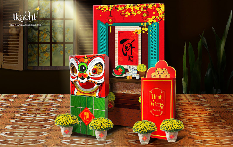 Quà Tết Xanh Ikachi 6 Ikachi chọn con đường xanh cho quà Tết 2026: Bền vững từ văn hóa Việt
