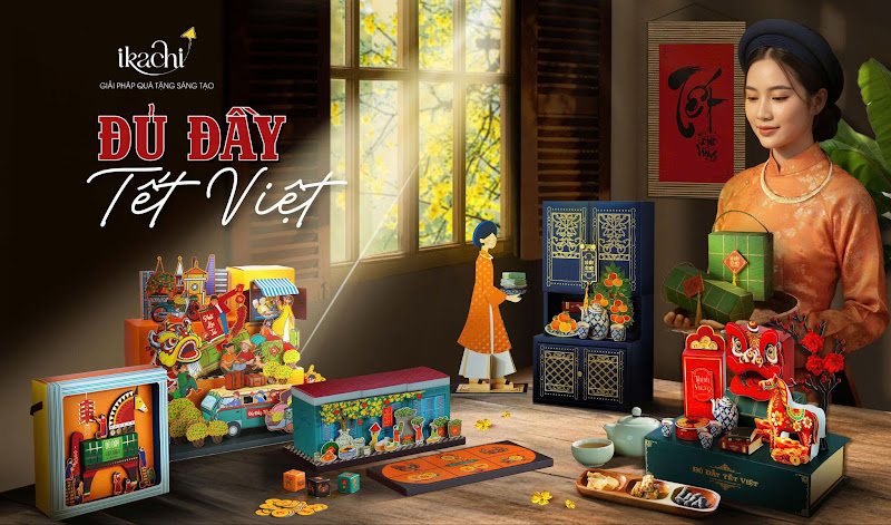 Quà Tết Xanh Ikachi Ikachi chọn con đường xanh cho quà Tết 2026: Bền vững từ văn hóa Việt
