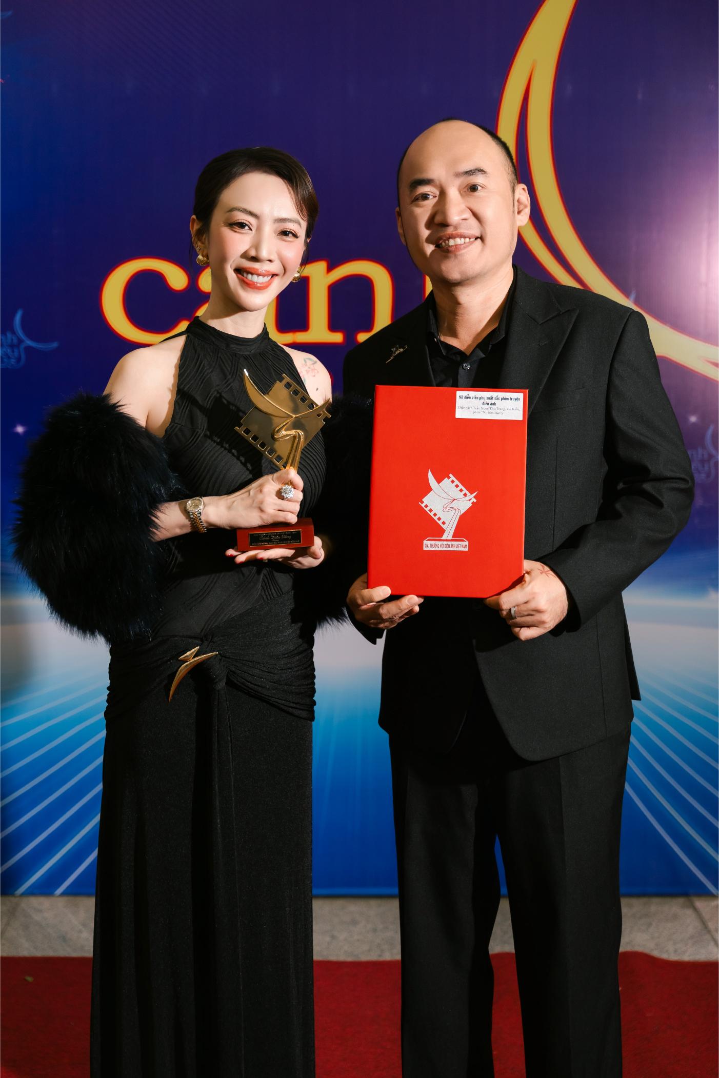 THUTRANG 20 Thu Trang nói gì khi nhận giải Cánh diều vàng 2025?