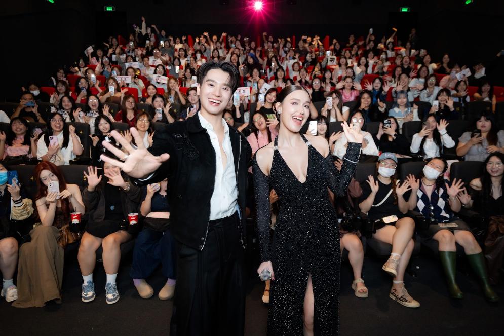 Người Đẹp Và Quái Lạ 1 Nam thần Keng Harit và người đẹp Jackie đến Việt Nam quảng bá phim Người Đẹp Và Quái Lạ