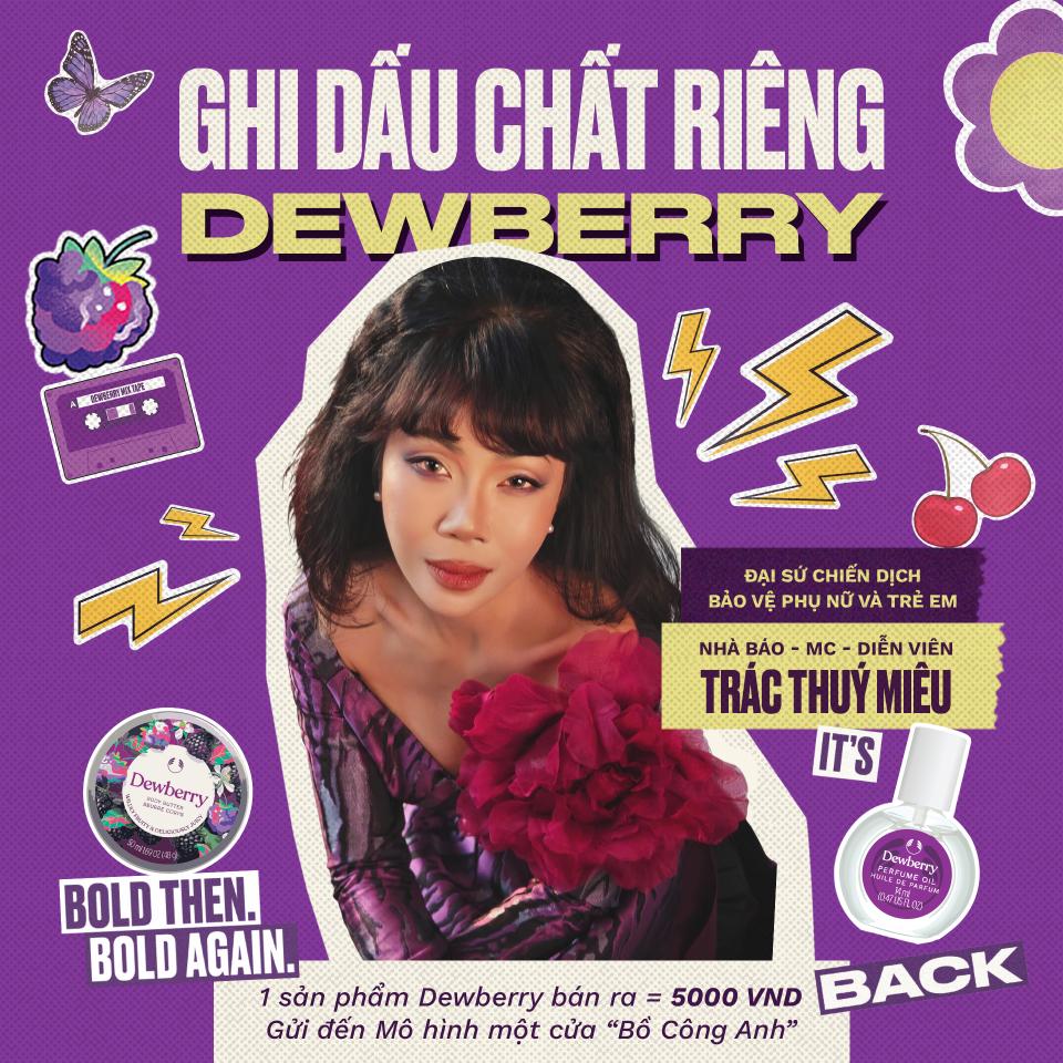 The Body Shop 1 Dewberry lần đầu ra mắt tại Việt Nam