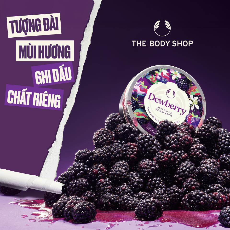 The Body Shop 2 Dewberry lần đầu ra mắt tại Việt Nam