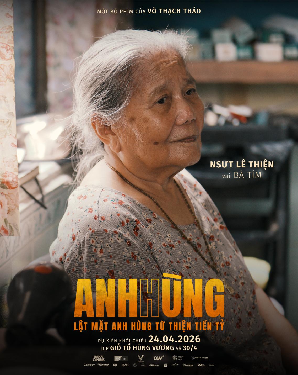 CHARACTER LE THIEN Phim “Anh Hùng” của Thái Hòa tung bộ poster nhân vật, ai cũng ẩn chứa nỗi niềm riêng?
