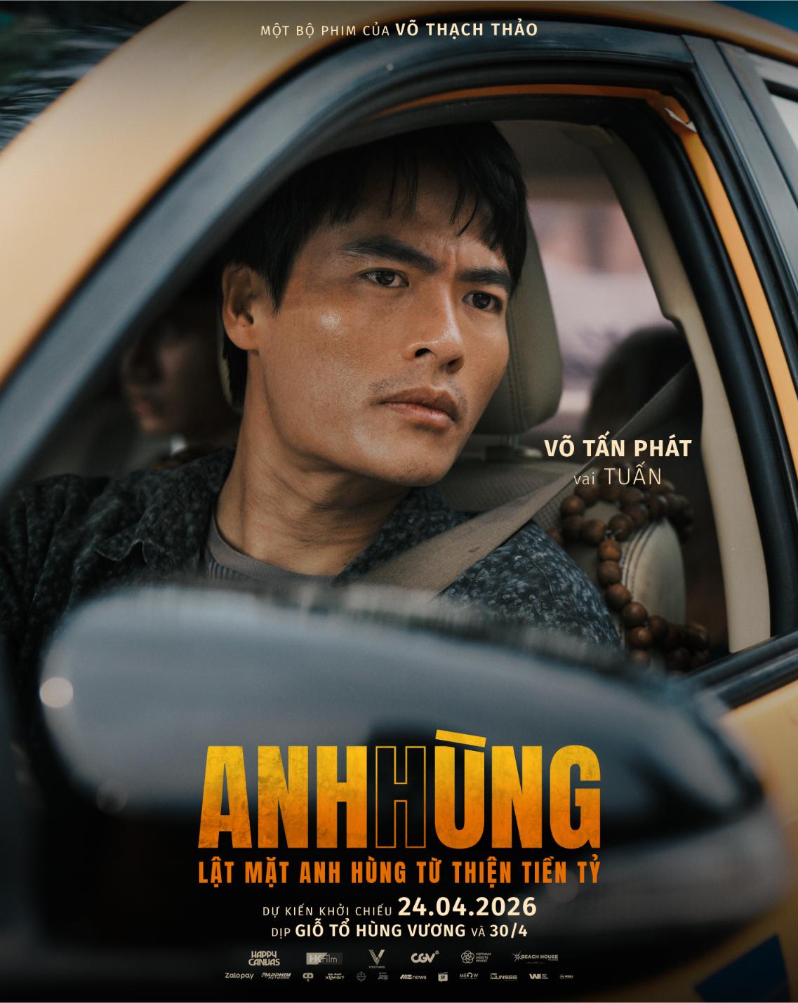 CHARACTER PHAT Phim “Anh Hùng” của Thái Hòa tung bộ poster nhân vật, ai cũng ẩn chứa nỗi niềm riêng?