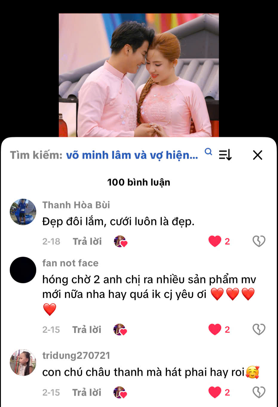 KHÁN GIẢ ĐẨY THUYỀN 3 Con gái nghệ sĩ cải lương Châu Thanh vướng nghi vấn tình cảm với Võ Minh Lâm