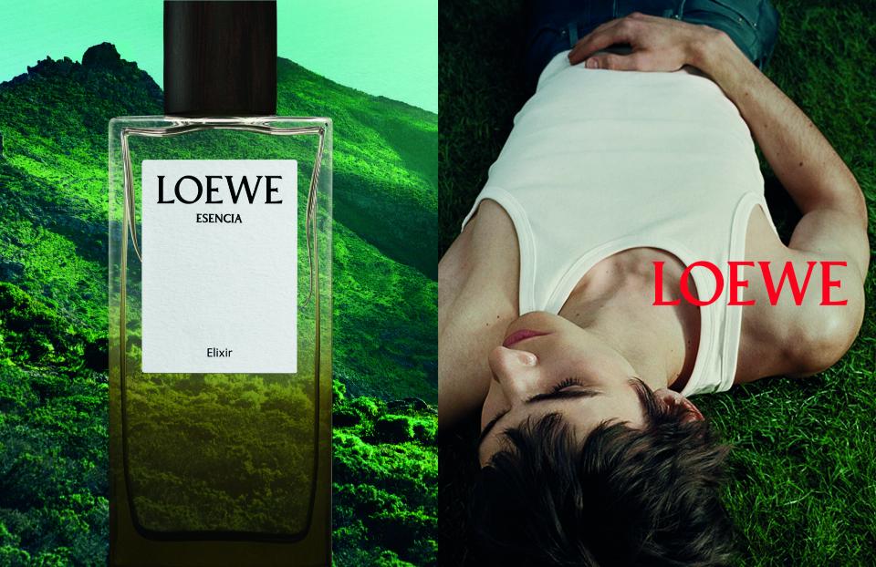 Hình cover Chiến dịch quảng bá nước hoa LOEWE đầu tiên của Jack McCollough và Lazaro Hernandez