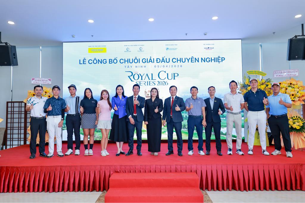 Royal Long An Golf Country Club 1.1 ROYAL CUP SERIES 2026 khởi động, định hình chuẩn mực giải đấu golf chuyên nghiệp