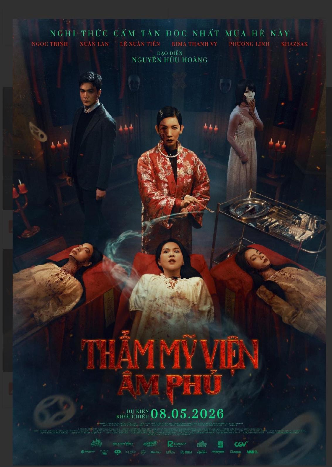 Thẩm mỹ viện âm phủ 4 Lê Xuân Tiền lần đầu kết hợp với Ngọc Trinh trong Thẩm mỹ viện âm phủ’