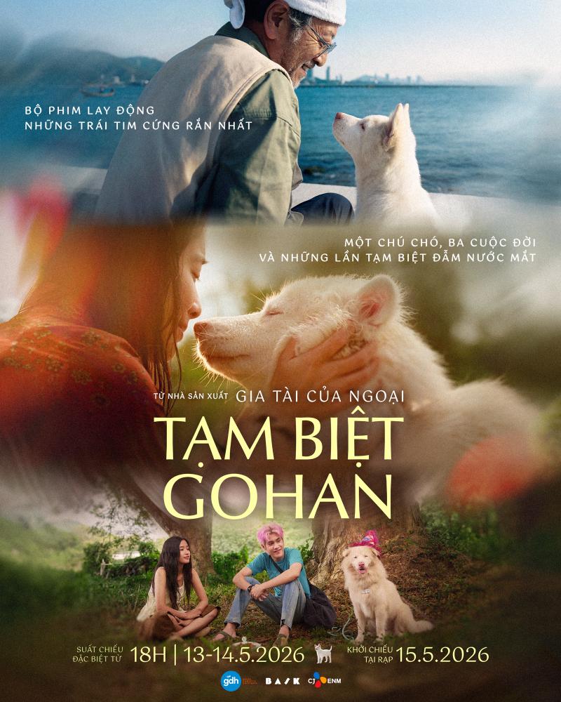 Tạm Biệt Gohan 2 Tạm Biệt Gohan bội thu nước mắt người xem về cuộc đời của một chú chó bị bỏ rơi