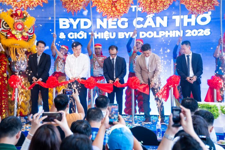 BYD Dolphin 2 Khai trương showroom chuẩn 4S tại Cần Thơ, tăng cường hiện diện tại khu vực Tây Nam Bộ.