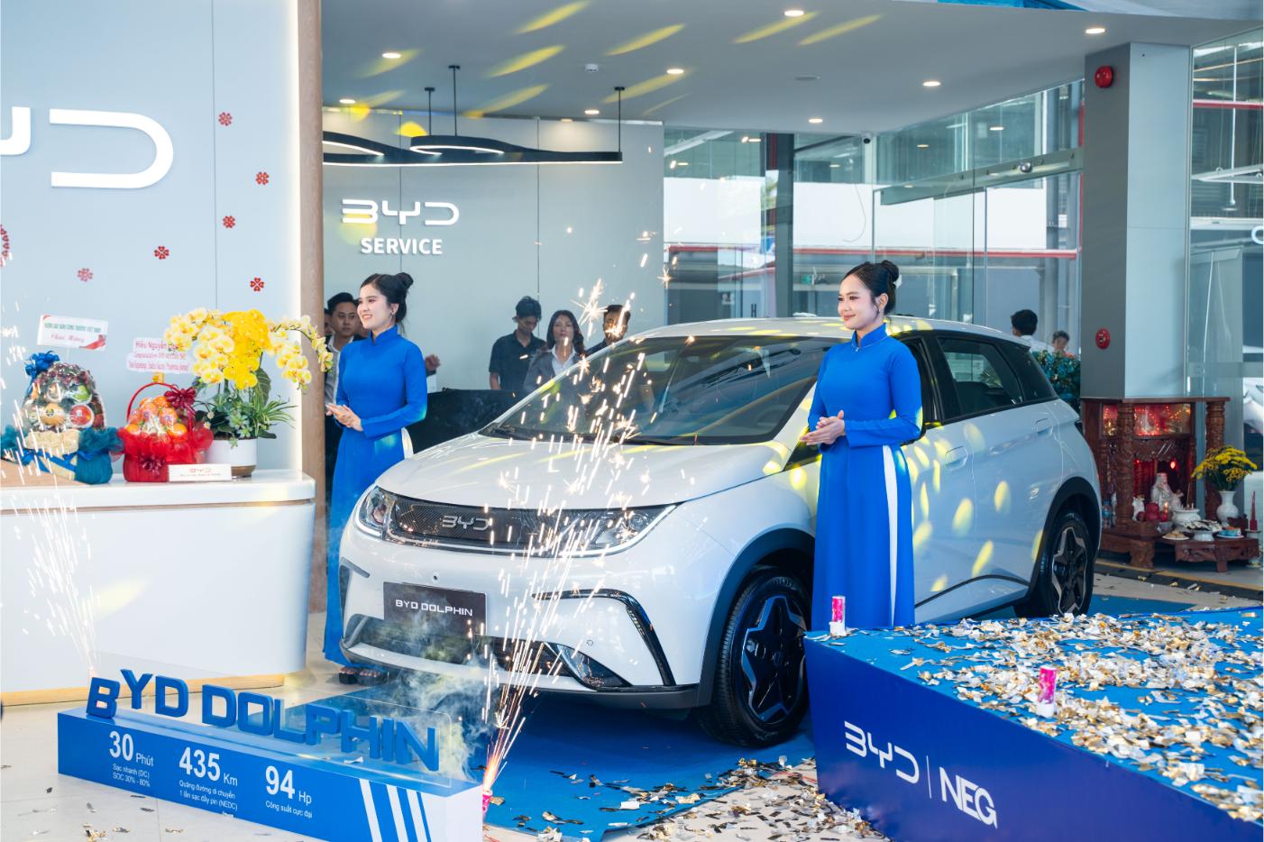 BYD Dolphin 3 Khai trương showroom chuẩn 4S tại Cần Thơ, tăng cường hiện diện tại khu vực Tây Nam Bộ.