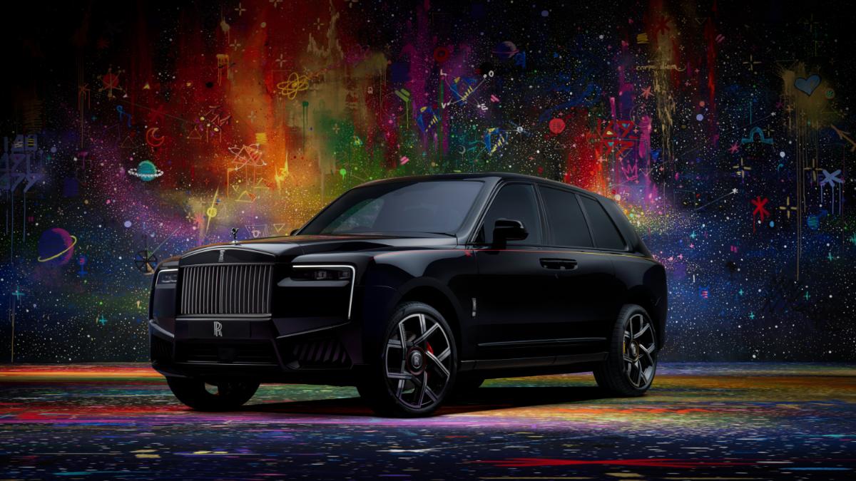 Black Badge Cullinan by Cyril Kongo 1 Black Badge Cullinan by Cyril Kongo: Đưa nghệ thuật đường phố vào thế giới Rolls Royce