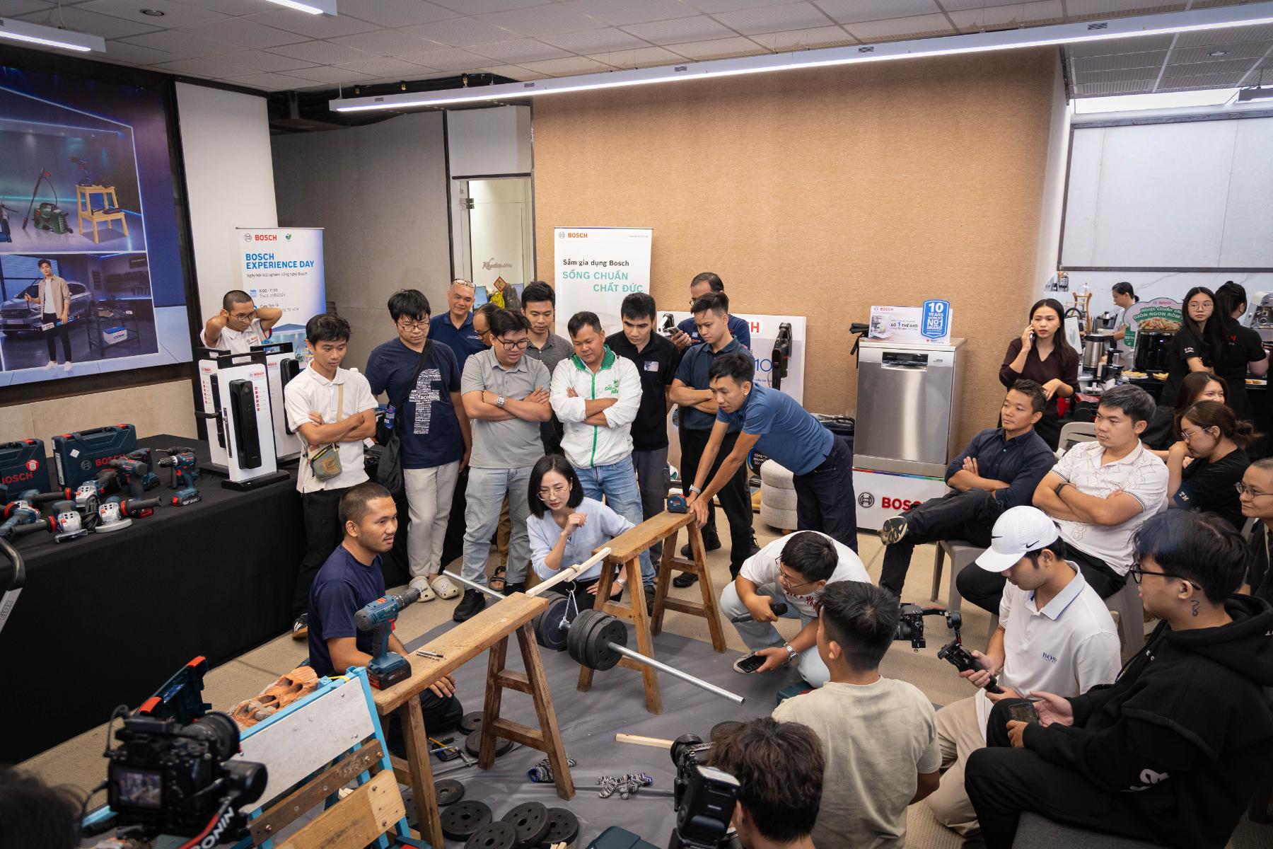 Bosch 2 Bosch tổ chức sự kiện khám phá công nghệ và trải nghiệm thực tế